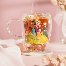 DISNEY PRINCESS - Princess - Glass with Dried Flowers 300ml