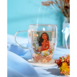 DISNEY PRINCESS - Moana - Glass with Dried Flowers 300ml