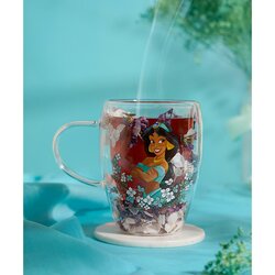 DISNEY PRINCESS - Jasmine - Glass with Dried Flowers 300ml
