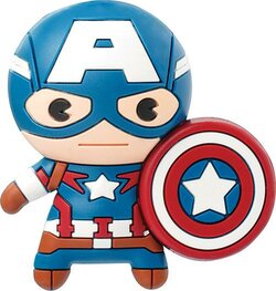 MARVEL CLASSIC - Captain America - 3D foam collectible magnet