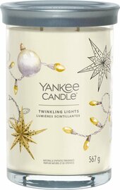 Yankee Candle - Twinkling Lights Large Tumbler Geurkaars - 100 branduren - twee lonten