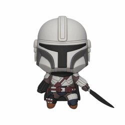 THE MANDALORIAN - Mando with Darksaber - 3D foam collectible magnet