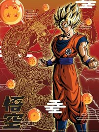 DRAGON BALL SUPER - Goku - Golden Poster 30x40cm