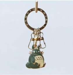 MY NEIGHBOR TOTORO - Grey Totoro - Metal Keychain
