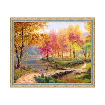 Autumn in the Old Park 50x40 cm