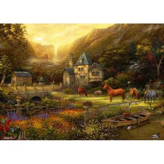 Chuck Pinson - The Golden Valley -  Puzzle 500 pieces
