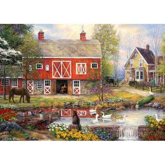 Chuck Pinson - Reflections On Country Living   -  Puzzle 2,000 pieces