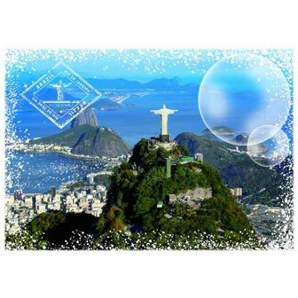 Travel around the World - Brazil   -  Puzzle 2,000 pieces