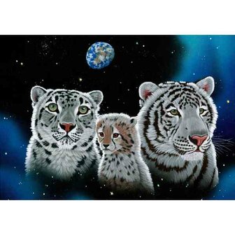 Schim Schimmel - Gentle Family   -  Puzzle 1,500 pieces