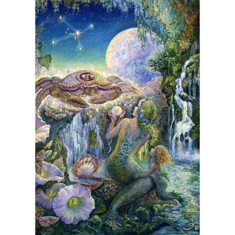 Josephine Wall  Zodiac Sign - Cancer -  Puzzle 1,000 pieces