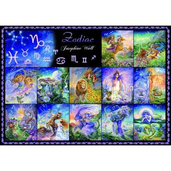 Josephine Wall -  Zodiac Signs -  Puzzle 1,000 pieces