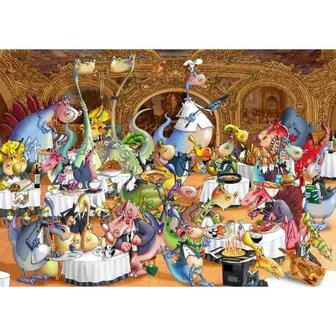 Fran&ccedil;ois Ruyer - Restaurant -  Puzzel 2000 stukjes
