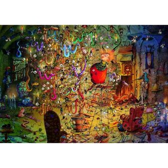 Fran&ccedil;ois Ruyer - Witch -  Puzzel 1500 stukjes