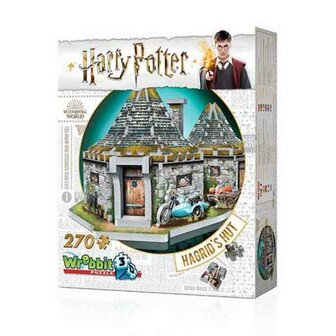HARRY POTTER - Puzzle 3D - Hagrid&#039;s Hut - 285 Pces