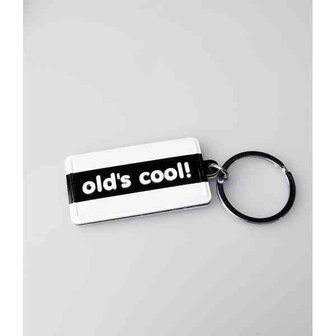 Black &amp; White keyring - Old&#039;s cool
