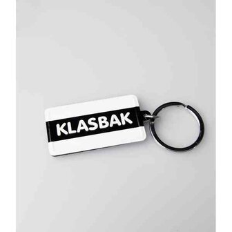 Black &amp; White keyring - Klasbak