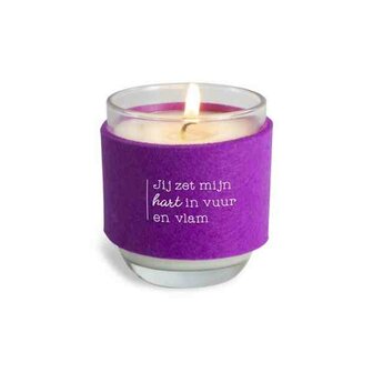 Cosy Candle - Vuur en vlam