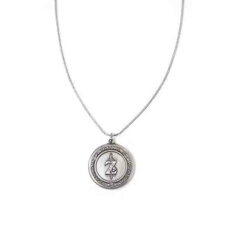 ZELDA BREATH OF THE WILD - Logo Silver Necklace
