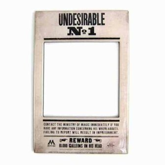 HARRY POTTER - Photo Frame Magnet 10 X 15 - Undesirable N&deg; 1