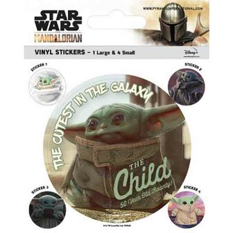 MANDALORIAN - The Child - Vinyl Stickers