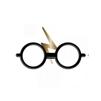 HARRY POTTER - Pin Badge Enamel - Glasses and Scar