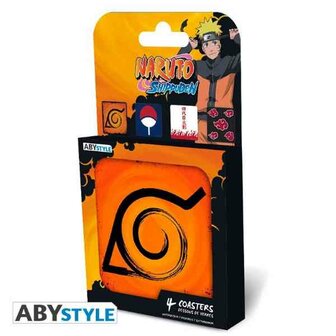 NARUTO SHIPPUDEN - Set 4 Coasters