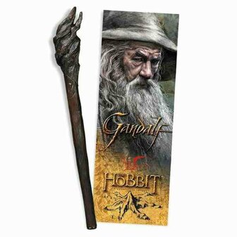THE HOBBIT - Gandalf Staff Pen and Paper Bookmark