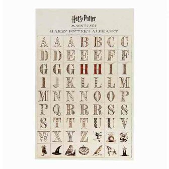 HARRY POTTER - Harry Potter&#039;s Alphabet - Magnets Set
