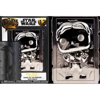 STAR WARS - Pop Large Enamel Pin N&deg; 12 - Han Solo in Carbonite