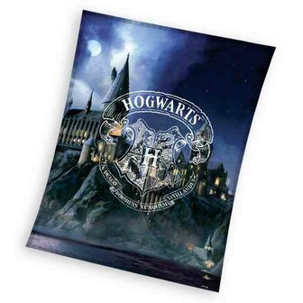 HARRY POTTER - Castle - Polar Plaid 100% Polyester &#039;130x170cm&#039;