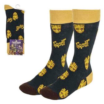 GROOT - Heads - 1 Pair Socks (Size 35-41)
