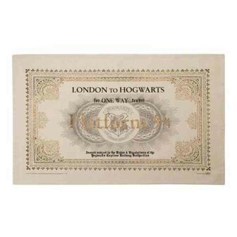 HARRY POTTER - Ticket Hogwarts Express - keukenhanddoek 50x70cm