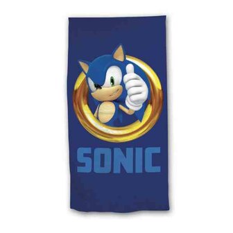 SONIC - Beach Towel 100% Cotton - 70x140cm