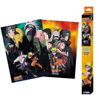 NARUTO - Ninjas - Set 2 posters &#039;52x38&#039;