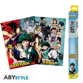 MY HERO ACADEMIA - Artworks - Set 2 posters &#039;52x38