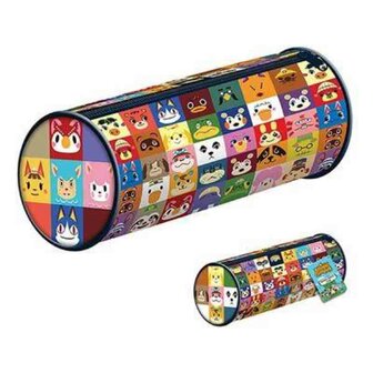 ANIMAL CROSSINGS - Villager Squares - Crest Pencil Case / Pennenzak