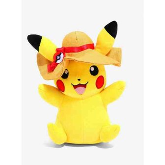 POKEMON - Pikachu Summer Hat - Plush 20cm