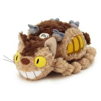 STUDIO GHIBLI - Medium Fluffy Cat Bus Plush - 26 cm