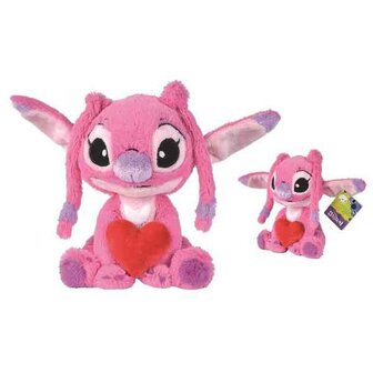 STITCH - Angel Holding Haert Plush - 25 cm