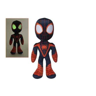 MARVEL - Miles Morales Spider-Man Plush - Phosphorescent - 50 cm