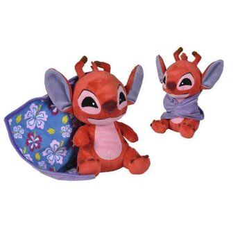 STITCH - Leroy Plush + Blankee - 25 cm