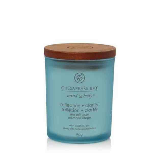 Chesapeake Bay Candle Reflection &amp; Clarity &ndash; Sea Salt Sage Mini Candle
