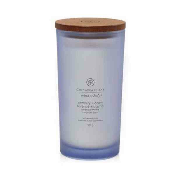 Chesapeake Bay Candle Serenity &amp; Calm &ndash; Lavender Thyme Large Candle