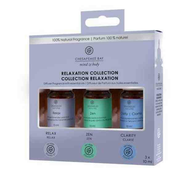 Chesapeake Bay Candle  Ultrasonic Aroma Oil 3-pack &ndash; Relaxation