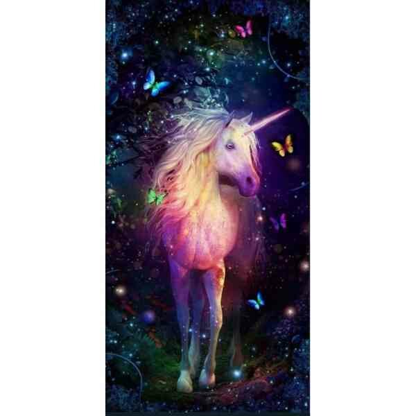 Diamond Painting The Magic Unicorn 30x60 cm vierkante steentjes