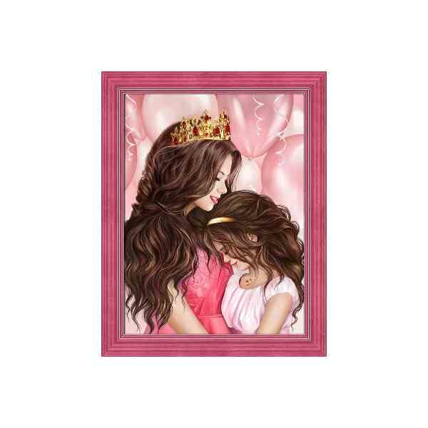 Diamond Painting Mijn prinses 30x 40 cm vierkante steentjes