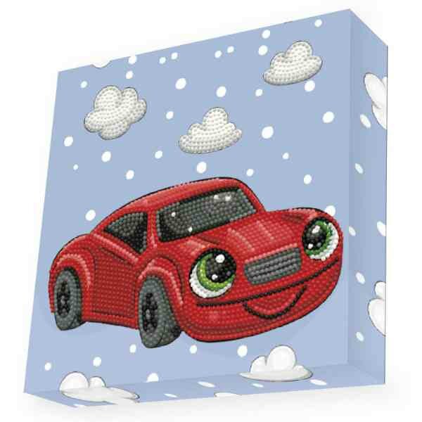 DBX.042 DOTZ&reg; - BOX Diamond Dotting kit - 22x22cm - Sporty ronde steentjes