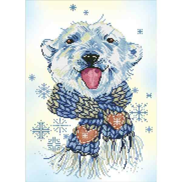 Diamond Painting DD9.042 DIAMOND DOTZ&reg; - 37x51cm - Polar Dude