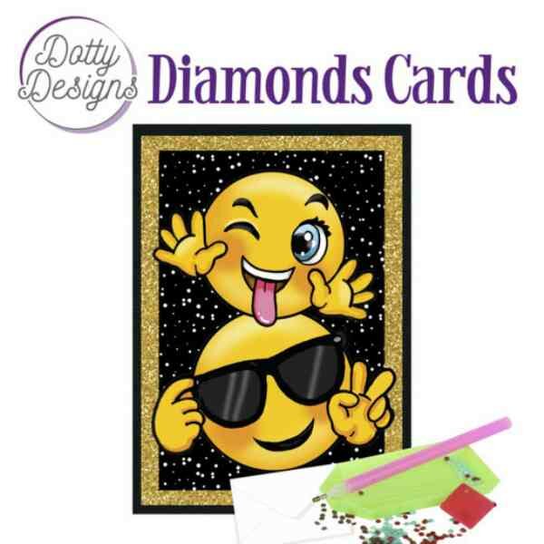 Diamond Painting DDDC1092 Dotty Designs Diamond Cards - Sunny Smile