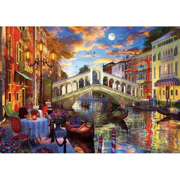 Art-Puzzle Rialto Brug Venetie Puzzel 1500 stukjes